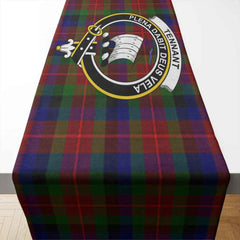 Clan Tennant Tartan Crest Table Runner Cotton YM66 Tennant Tartan Tartan Table Runner