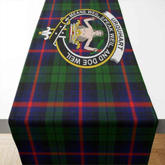 Clan Urquhart Tartan Crest Table Runner Cotton GO78 Urquhart Tartan Tartan Table Runner
