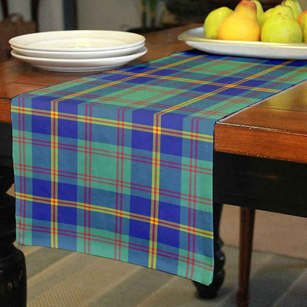 Clan US Marine Tartan Table Runner Cotton AA65 US Marine Tartan Tartan Table Runner