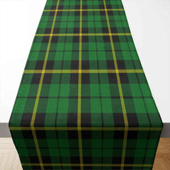 Clan Wallace Hunting - Green Tartan Table Runner Cotton MM51 Wallace Hunting - Green Tartan Tartan Table Runner