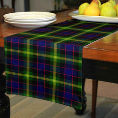 Clan Watson Modern Tartan Table Runner Cotton OT79 Watson Modern Tartan Tartan Table Runner