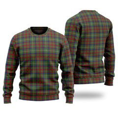 Clan Shaw Green Modern Tartan Christmas Ugly Sweater HU77 Shaw Green Modern Tartan Tartan Sweater
