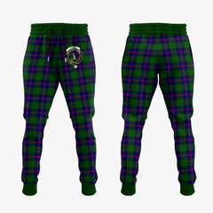 Clan Shaw Modern Tartan Crest Jogger Sweatpants DD25 Clan Shaw Tartan Today