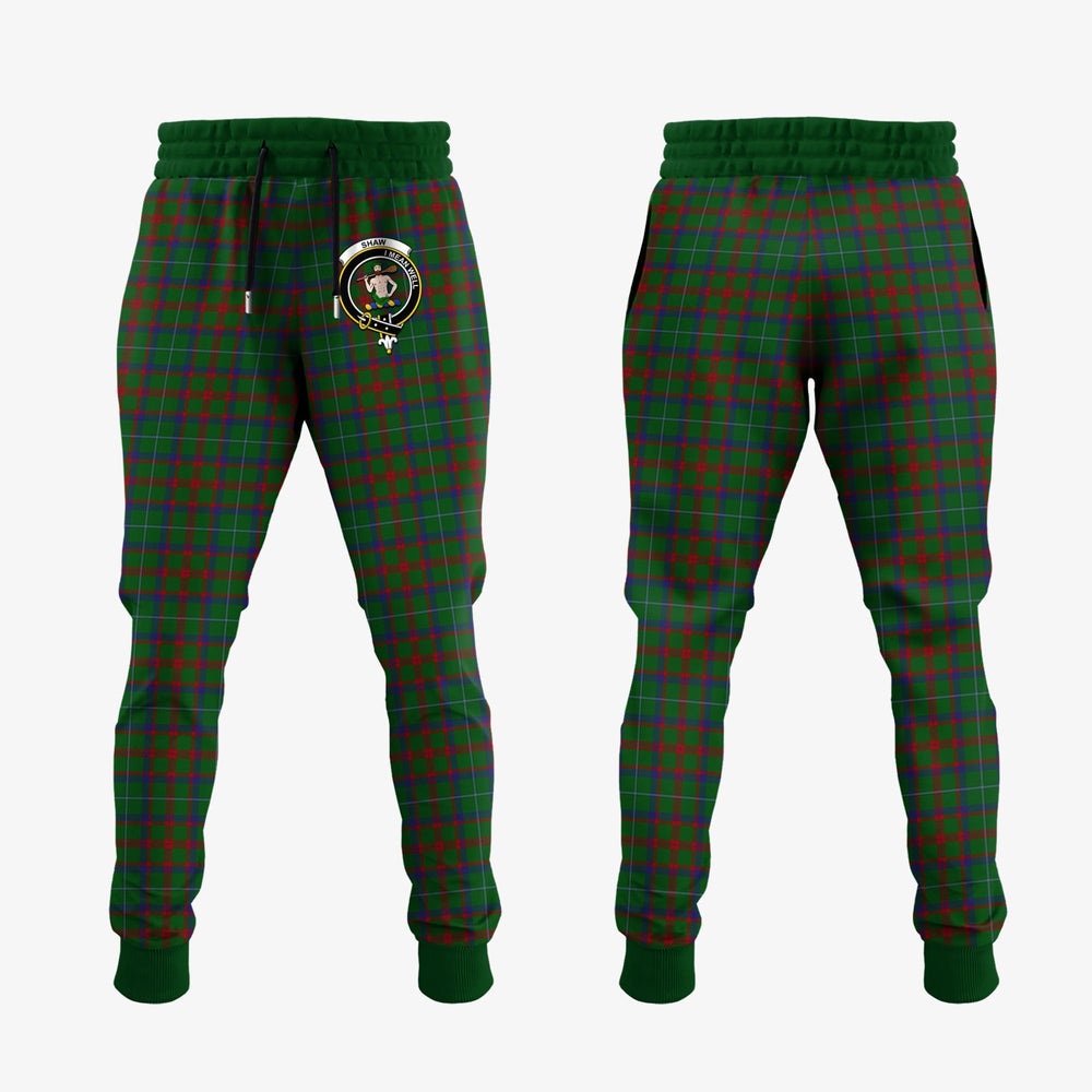 Clan Shaw Of Tordarroch Green Hunting Tartan Crest Jogger Sweatpants MY60 Clan Shaw Tartan Today