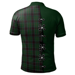 Clan Sinclair Hunting Tartan Polo Shirt - Lion Rampant And Celtic Thistle Style HK53 Sinclair Hunting Tartan Tartan Polo