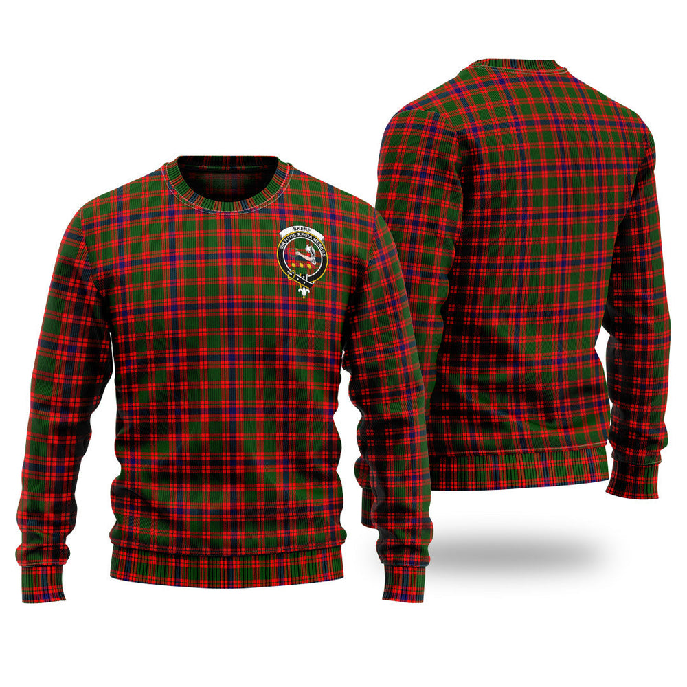 Clan Skene Modern Tartan Christmas Ugly Sweater ND11 Skene Modern Tartan Tartan Sweater