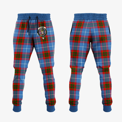 Clan Skirving Tartan Crest Jogger Sweatpants