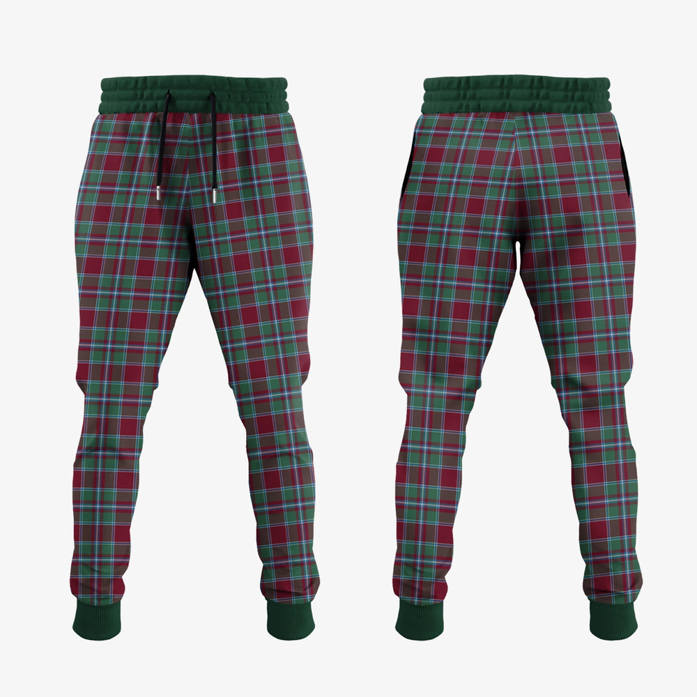 Clan Spens (Spence) Tartan Crest Jogger Sweatpants OR58 Clan Spens Tartan Today