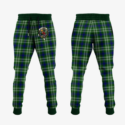 Clan Spottiswood Tartan Crest Jogger Sweatpants