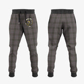 Clan Stewart Grey Tartan Crest Jogger Sweatpants PA76 Clan Stewart Tartan Today