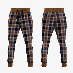 Clan Stewart Navy Tartan Crest Jogger Sweatpants ZR49 Clan Stewart Tartan Today