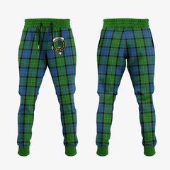 Clan Stirling Tartan Crest Jogger Sweatpants KY17 Clan Stirling Tartan Today