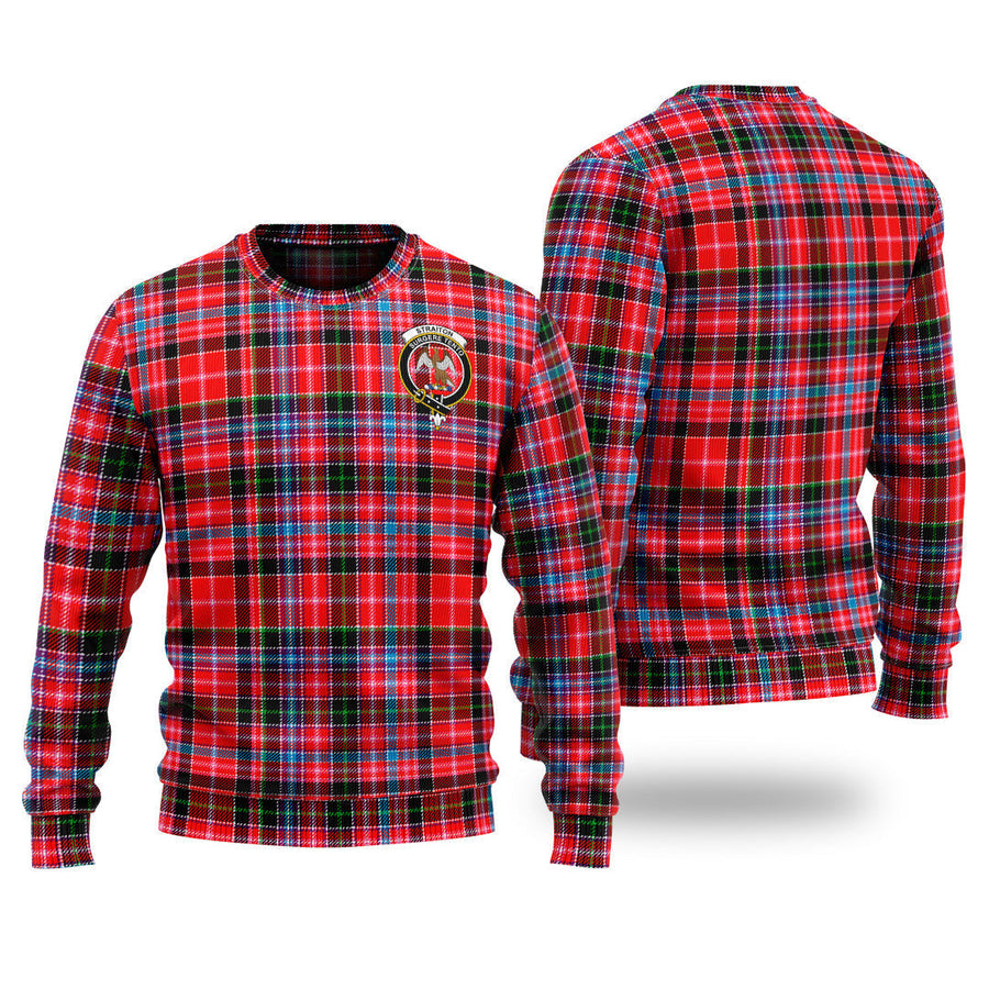 Clan Straiton Tartan Christmas Ugly Sweater VG81 Straiton Tartan Tartan Sweater