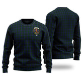 Clan Sutherland Tartan Christmas Ugly Sweater PU77 Sutherland Tartan Tartan Sweater