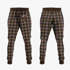 Clan Sutherland Weathered Tartan Crest Jogger Sweatpants SY78 Clan Sutherland Tartan Today