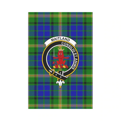 Clan Maitland Tartan Crest Garden Flag ZM32 Clan Maitland Tartan Today