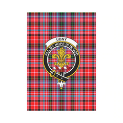 Clan Udny Tartan Crest Garden Flag AI91 Clan Udny Tartan Today