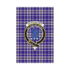Clan Ochterlony Tartan Crest Garden Flag SH95 Clan Ochterlony/ Ochterlonie Tartan Today
