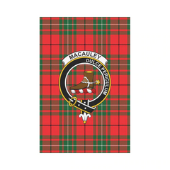 Clan MacAulay Modern Tartan Crest Garden Flag TT59 Clan MacAulay Tartan Today