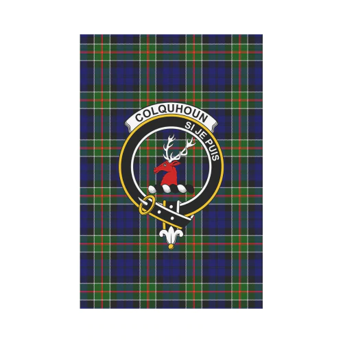 Clan Colquhoun Modern Tartan Crest Garden Flag IQ72 Clan Colquhoun Tartan Today