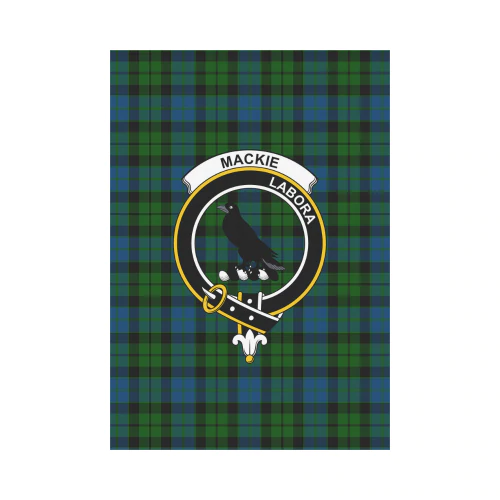 Clan MacKie Tartan Crest Garden Flag HY23 Clan Mackie Tartan Today