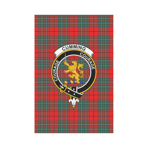 Clan Cumming Modern Tartan Crest Garden Flag RQ65 Clan Cumming Tartan Today