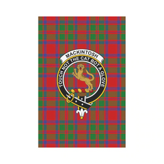 Clan MacKintosh Modern Tartan Crest Garden Flag GW35 Clan MacKintosh / MacIntosh Tartan Today