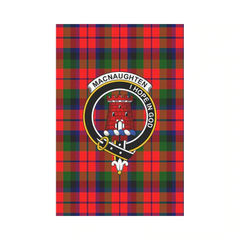 Clan MacNaughton Modern Tartan Crest Garden Flag HU93 Clan MacNaughton Tartan Today