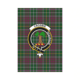 Clan Crosbie Tartan Crest Garden Flag SK27 Clan Crosbie Tartan Today