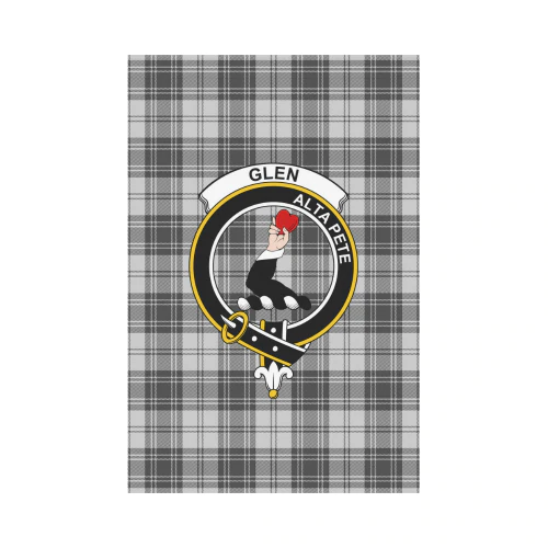 Clan Glen Tartan Crest Garden Flag OC37 Clan Glen Tartan Today