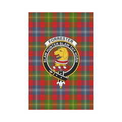 Clan Forrester Tartan Crest Garden Flag BP98 Clan Forrester Tartan Today