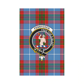 Clan Pennycook Tartan Crest Garden Flag BN26 Clan Pennycook Tartan Today