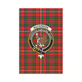 Clan MacKinnon Modern Tartan Crest Garden Flag QV47 Clan MacKinnon Tartan Today