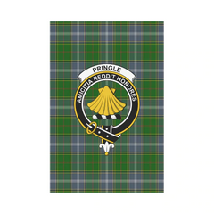 Clan Pringle Tartan Crest Garden Flag KI54 Clan Pringle Tartan Today