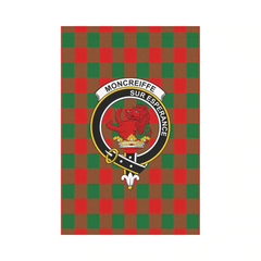 Clan Moncrieffe Tartan Crest Garden Flag MD13 Clan Moncreiffe Tartan Today