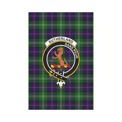 Clan Sutherland II Tartan Crest Garden Flag CT70 Clan Sutherland Tartan Today