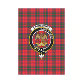 Clan Drummond Modern Tartan Crest Garden Flag XS59 Clan Drummond Tartan Today