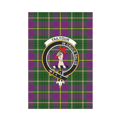 Clan Taylor Tartan Crest Garden Flag GZ78 Clan Taylor Tartan Today