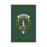 Clan Henderson Modern Tartan Crest Garden Flag DY49 Clan Henderson Tartan Today
