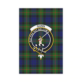 Clan Gunn Modern Tartan Crest Garden Flag SM68 Clan Gunn Tartan Today
