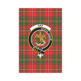 Clan Hay Modern Tartan Crest Garden Flag CM72 Clan Hay Tartan Today