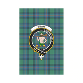 Clan Shaw Of Sauchie Tartan Crest Garden Flag GV74 Clan Shaw Tartan Today