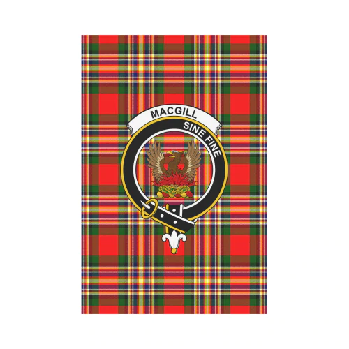 Clan MacGill Modern Tartan Crest Garden Flag GZ90 Clan MacGill Tartan Today