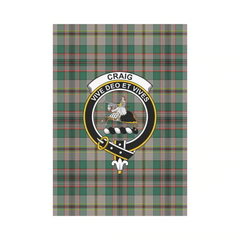 Clan Craig Ancient Tartan Crest Garden Flag WD49 Clan Craig Tartan Today