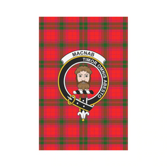 Clan MacNab Modern Tartan Crest Garden Flag JY33 Clan MacNab Tartan Today