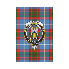 Clan Preston Tartan Crest Garden Flag RM14 Clan Preston Tartan Today