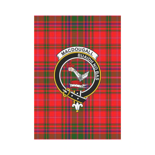 Clan MacDougall Tartan Crest Garden Flag YN40 Clan MacDougall Tartan Today