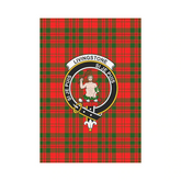 Clan Livingstone Modern Tartan Crest Garden Flag TV25 Clan Livingstone Tartan Today
