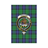 Clan Graham Of Menteith Modern Tartan Crest Garden Flag OG70 Clan Graham Tartan Today