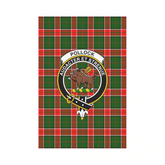 Clan Pollock Modern Tartan Crest Garden Flag HL78 Clan Pollock Tartan Today